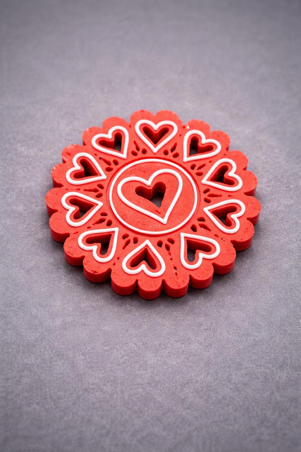 Heart Fidget Spinner – Classroom Valentine Gift – Non Candy School Valentines – Desk Sensory Toy