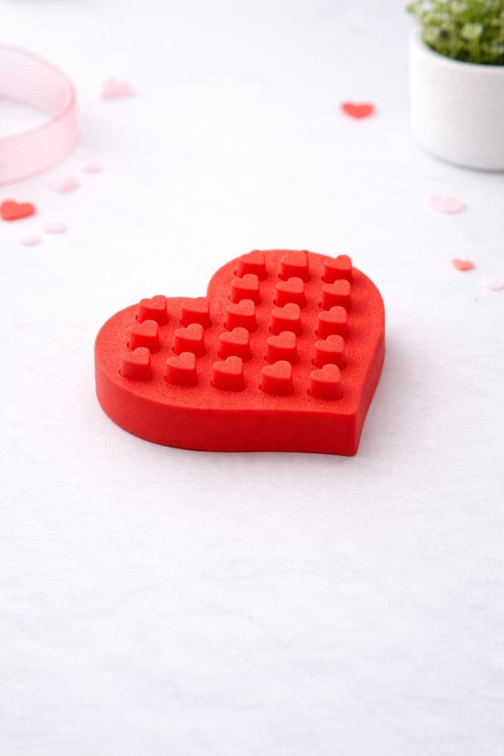Valentine Heart Fidget Toy — Classroom Favor Sensory Desk Gift