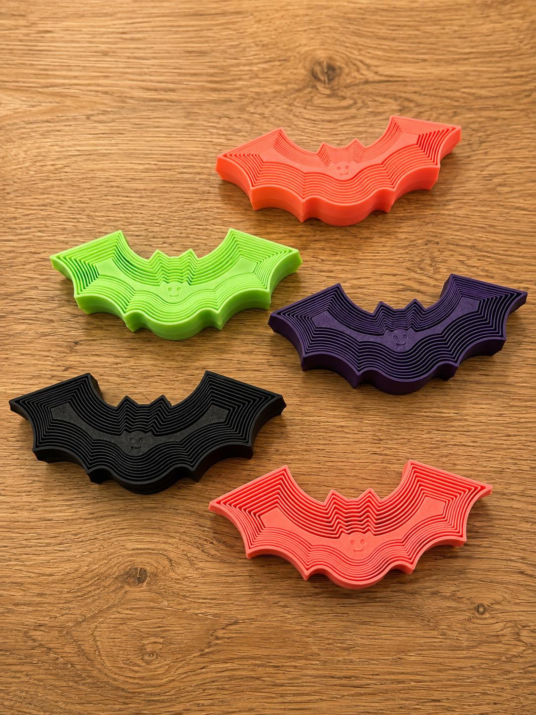 Bat Layered Fidget | Halloween Sensory Toy | Boo Basket Stuffer | Candy Alternative