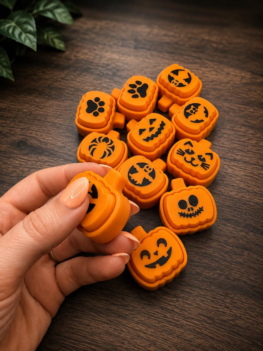 Halloween Pumpkin Clicker Bundle | Pumpkin Fidget Pack | Party Favors | Boo Basket | Classroom Prize