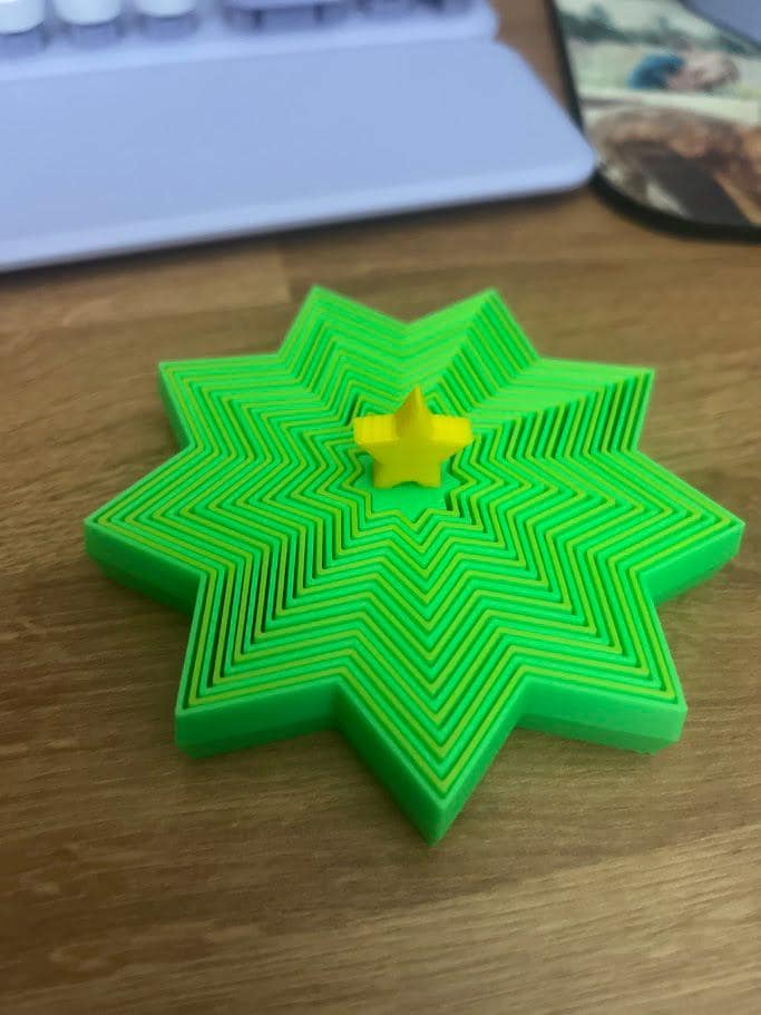 Collapsing Christmas Tree Fidget - Made to order