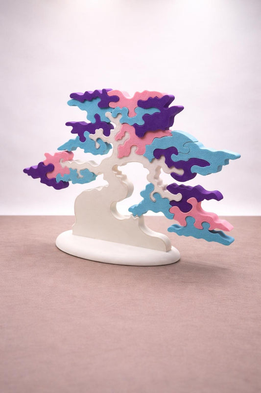 Survivor Inspired Tree Puzzle - Multicolor - Survival-Style Tribal Game