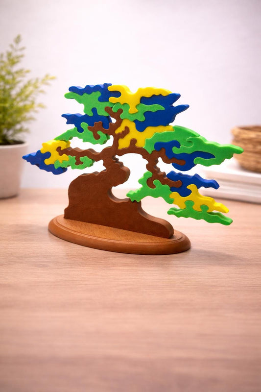 Survivor Inspired Tree Puzzle - Multicolor - Survival-Style Tribal Game