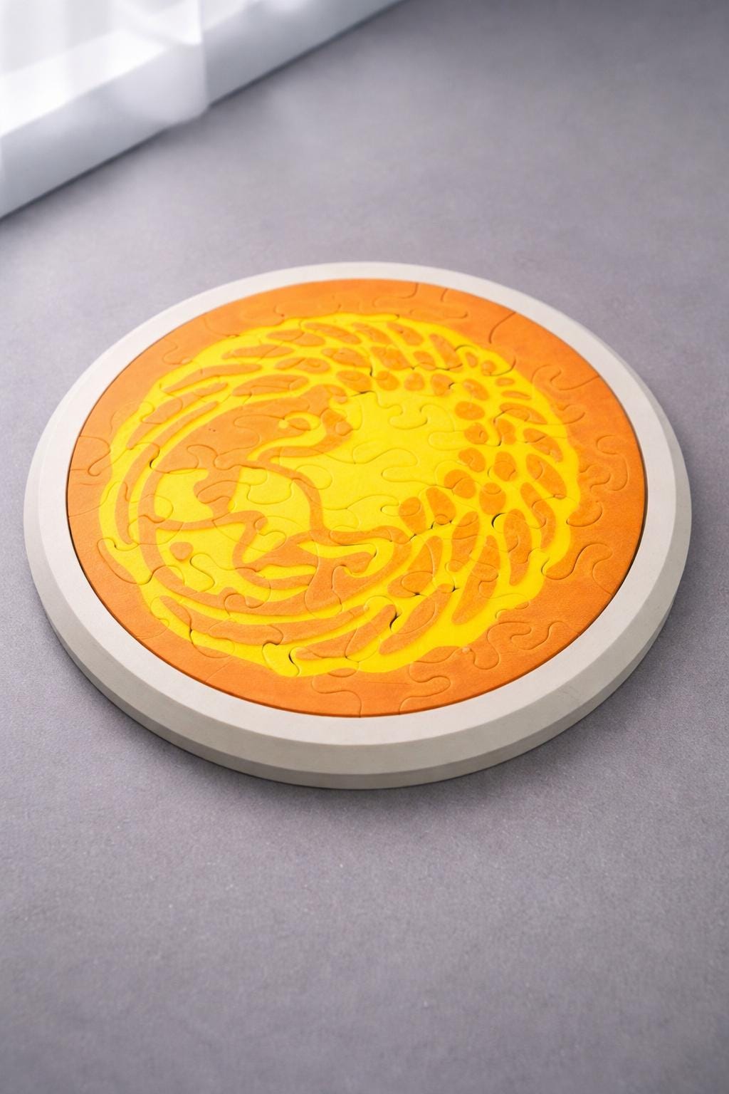 Survivor-Style Challenge Disk Puzzle — 3D Printed Brain Teaser Game