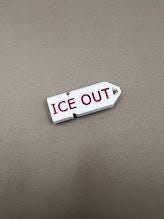 ICE OUT Whistle – No Keychain Hardware | Bulk Whistles | Organization Option