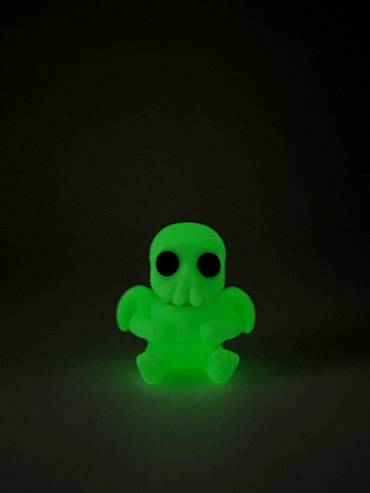 Glow in Dark Articulated Cthulhu Figure | Lovecraft Fidget Toy | 3D Printed Monster