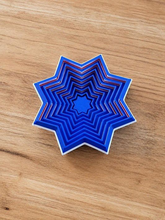 Fourth of July Star Fidget Layered Patriotic Sensory Toy