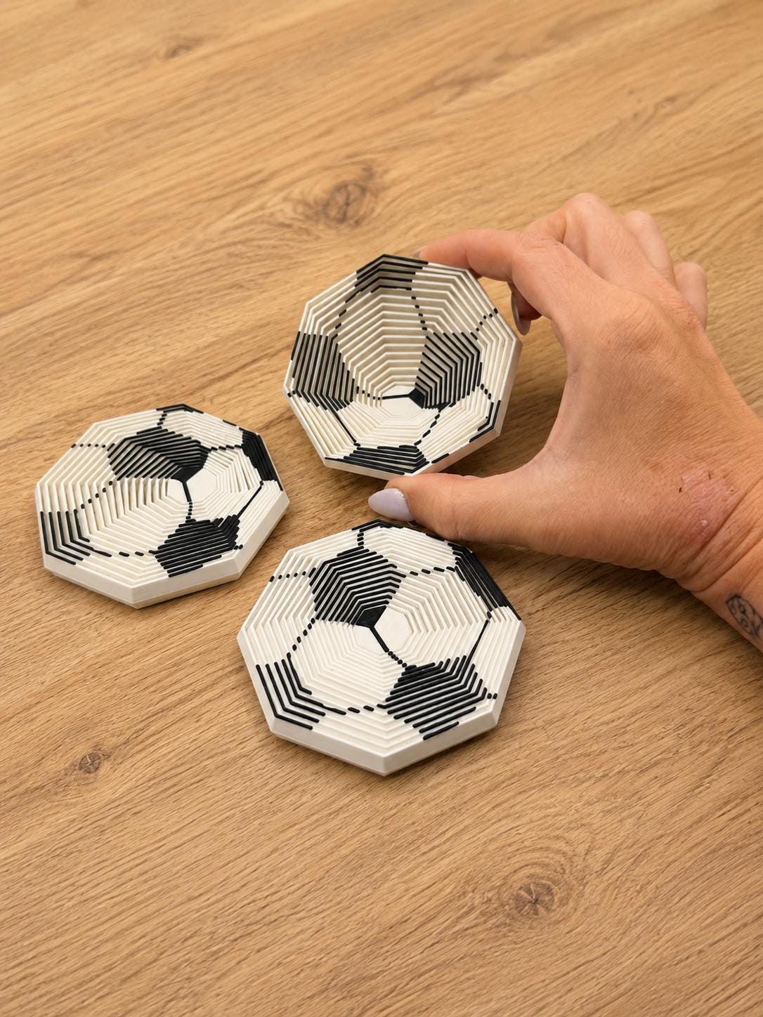 Soccer Ball Sensory Fidget | Team Party Favor | End of Season Award | Sports Lover Gift