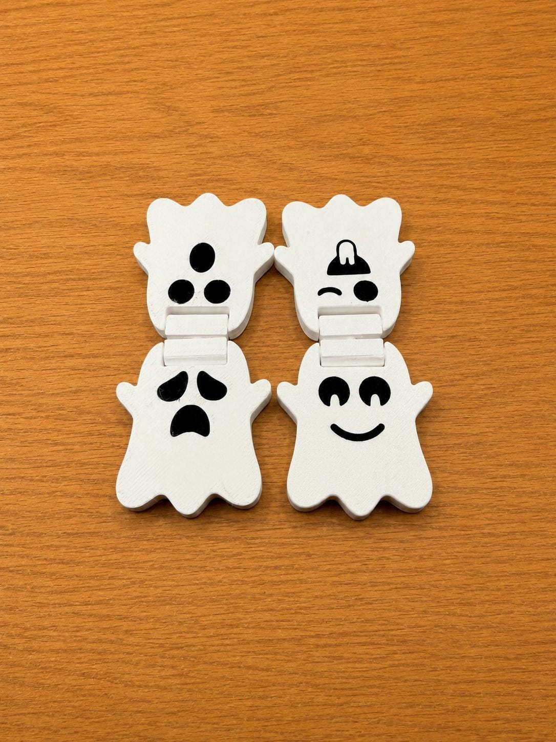 Halloween Slider Fidget | Ghost, Skull, Zombie, Eyeball & Candy Corn | Sensory Desk Toy | Halloween Party Favor