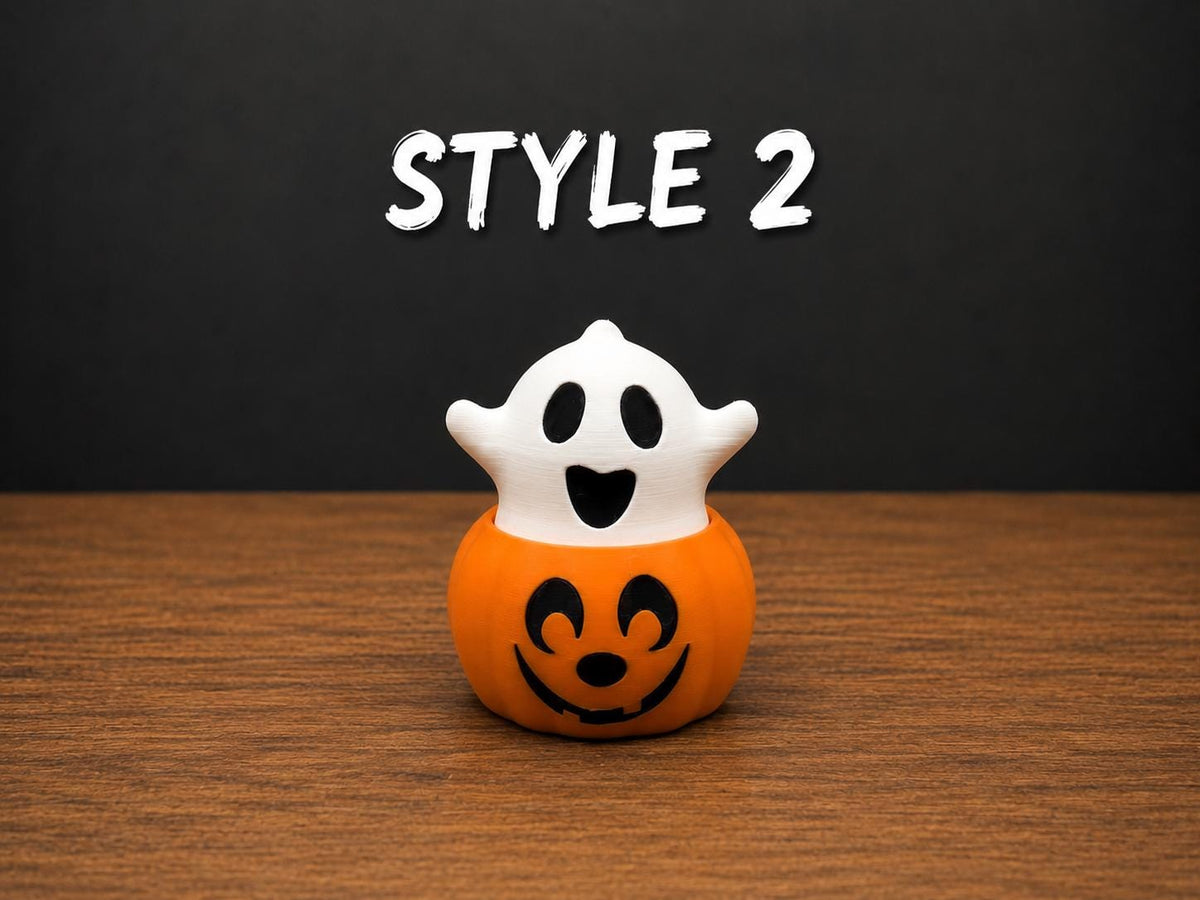 Ghost Pumpkin Fidget Toy | Halloween Sensory Clicker, Boo Basket Stuffer