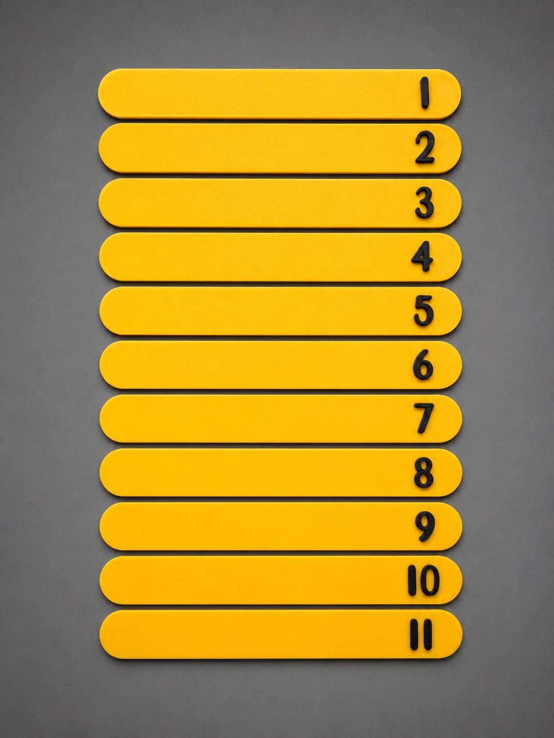 Classroom Number Sticks | Pull Sticks | Teacher Equity Tool, Random Calling, 3D Printed Durable Sticks
