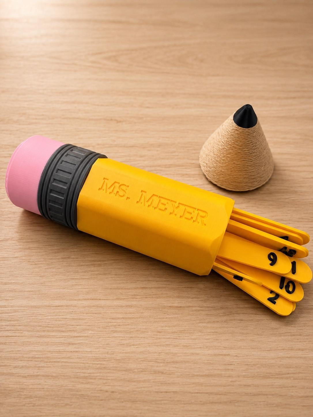 Classroom Number Sticks | Pull Sticks | Teacher Equity Tool, Random Calling, 3D Printed Durable Sticks