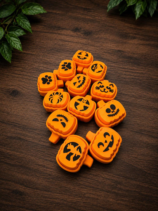 Halloween Pumpkin Clicker Bundle | Pumpkin Fidget Pack | Party Favors | Boo Basket | Classroom Prize