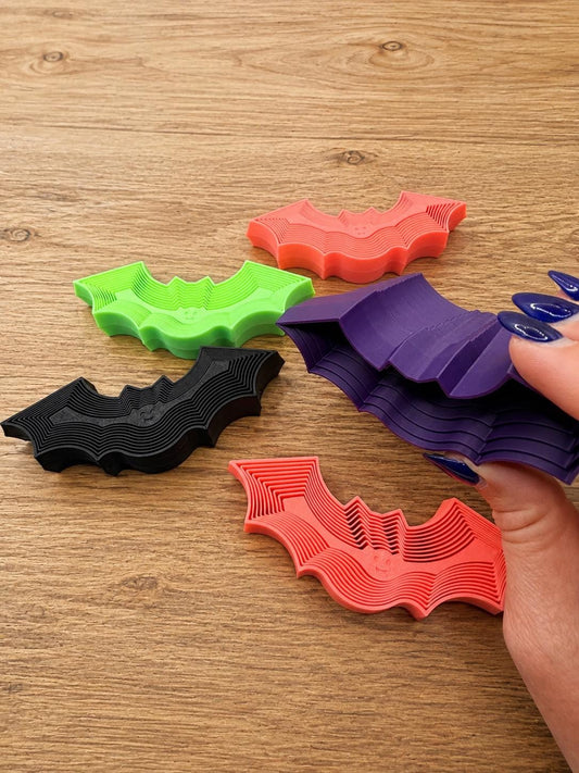Bat Layered Fidget | Halloween Sensory Toy | Boo Basket Stuffer | Candy Alternative