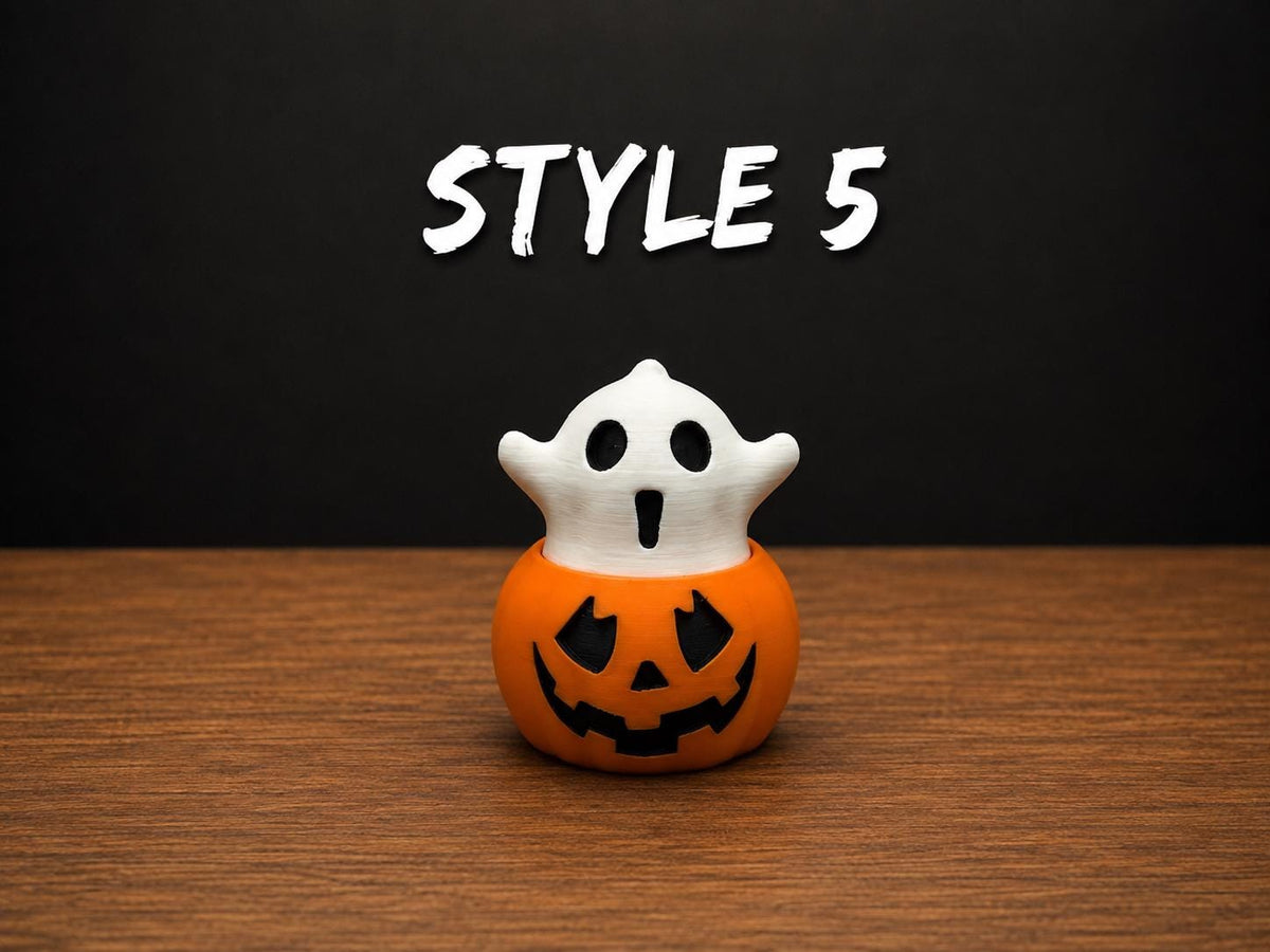 Ghost Pumpkin Fidget Toy | Halloween Sensory Clicker, Boo Basket Stuffer