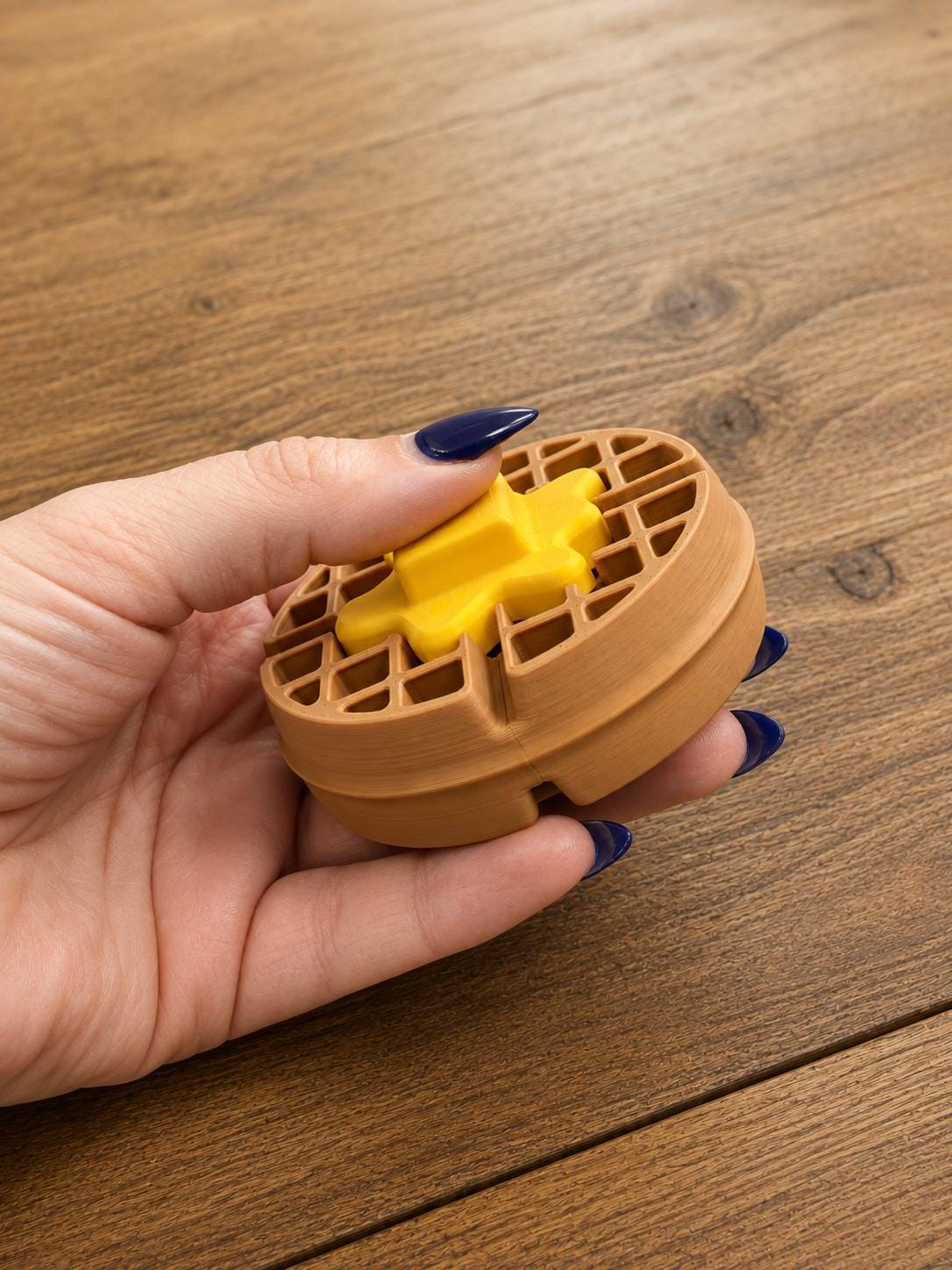 Waffle Clicker Fidget Toy | Satisfying Click | 3D Printed Fidget | ADHD Anxiety
