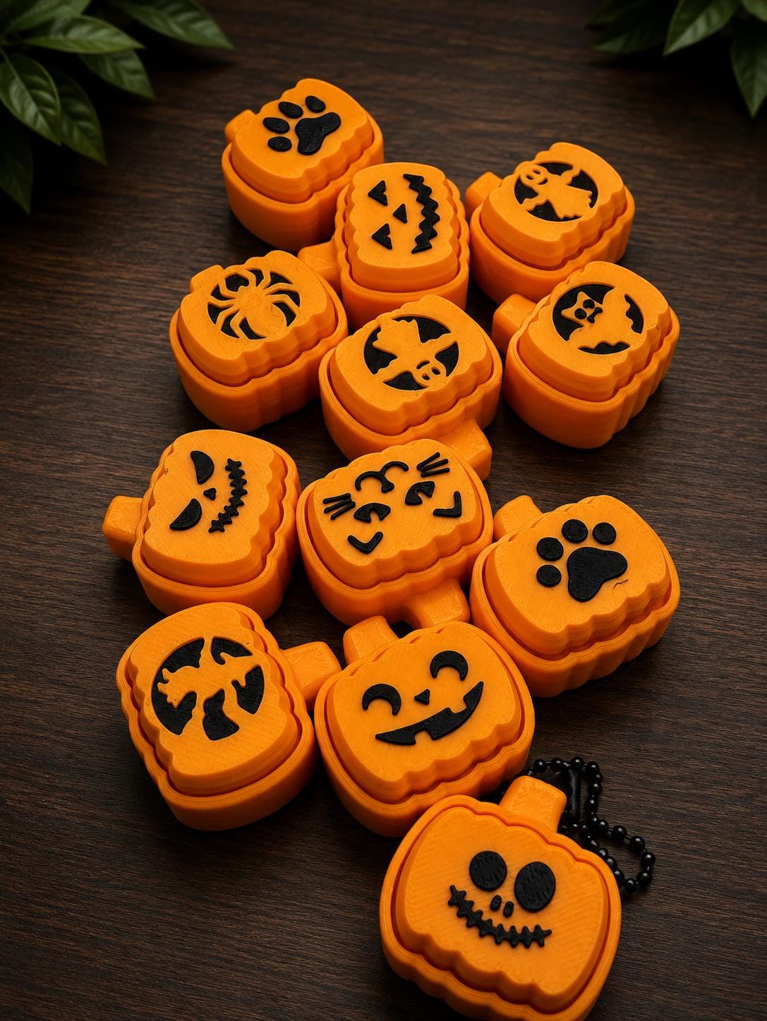 Halloween Pumpkin Clicker Bundle | Pumpkin Fidget Pack | Party Favors | Boo Basket | Classroom Prize