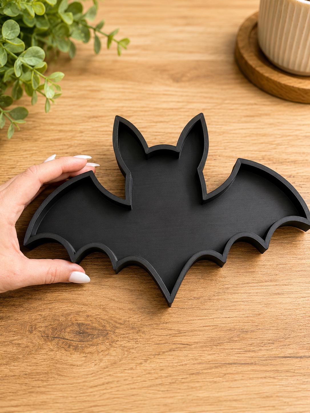 Bat Sensory Tray, Halloween Activity for Kids, 3D Printed Sensory Bin Accessory