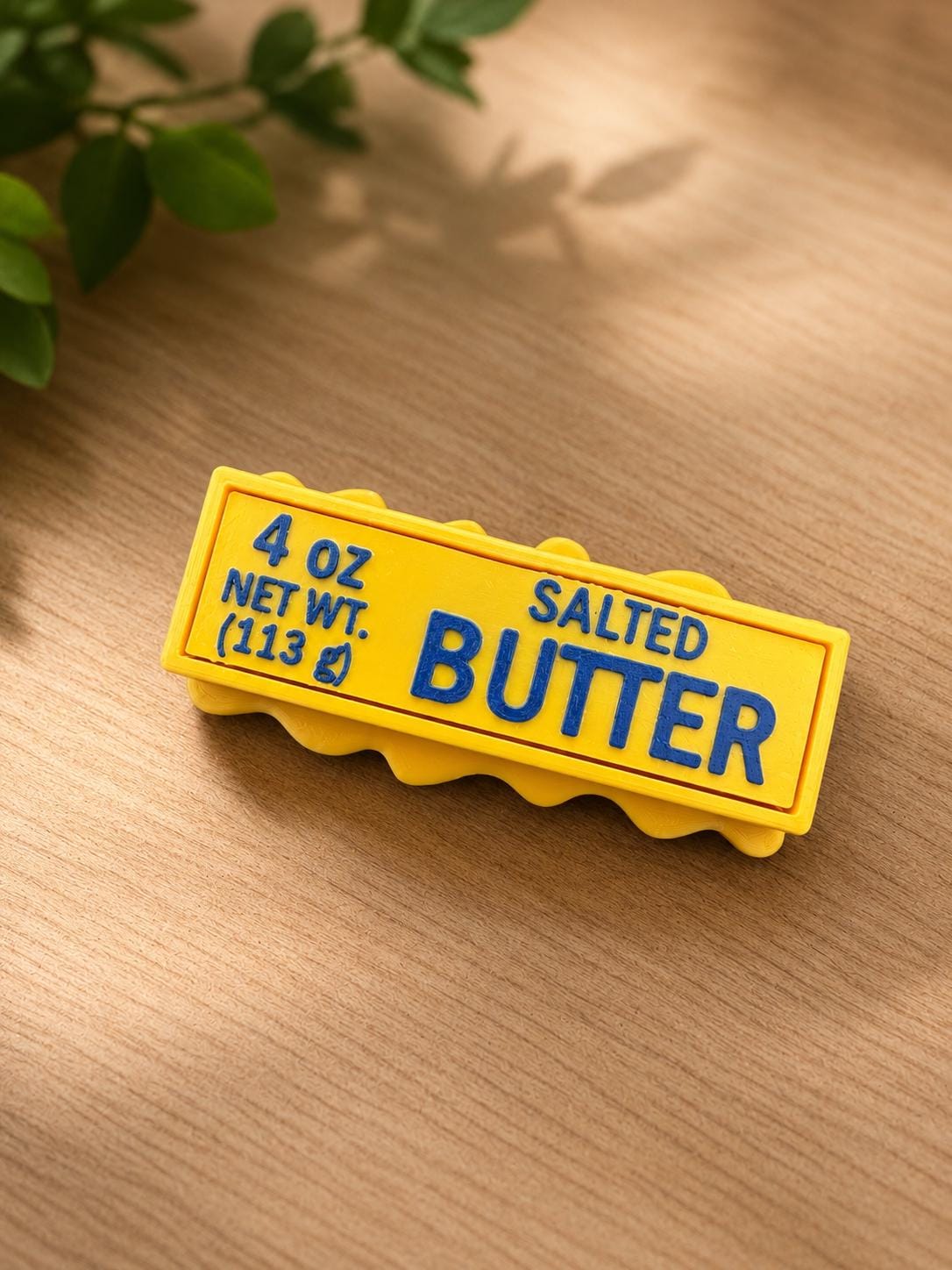 Melted Butter Fidget Clicker | Funny Food Fidget Toy | Keyboard Switch Clicker | Desk Fidget | Sensory Gift