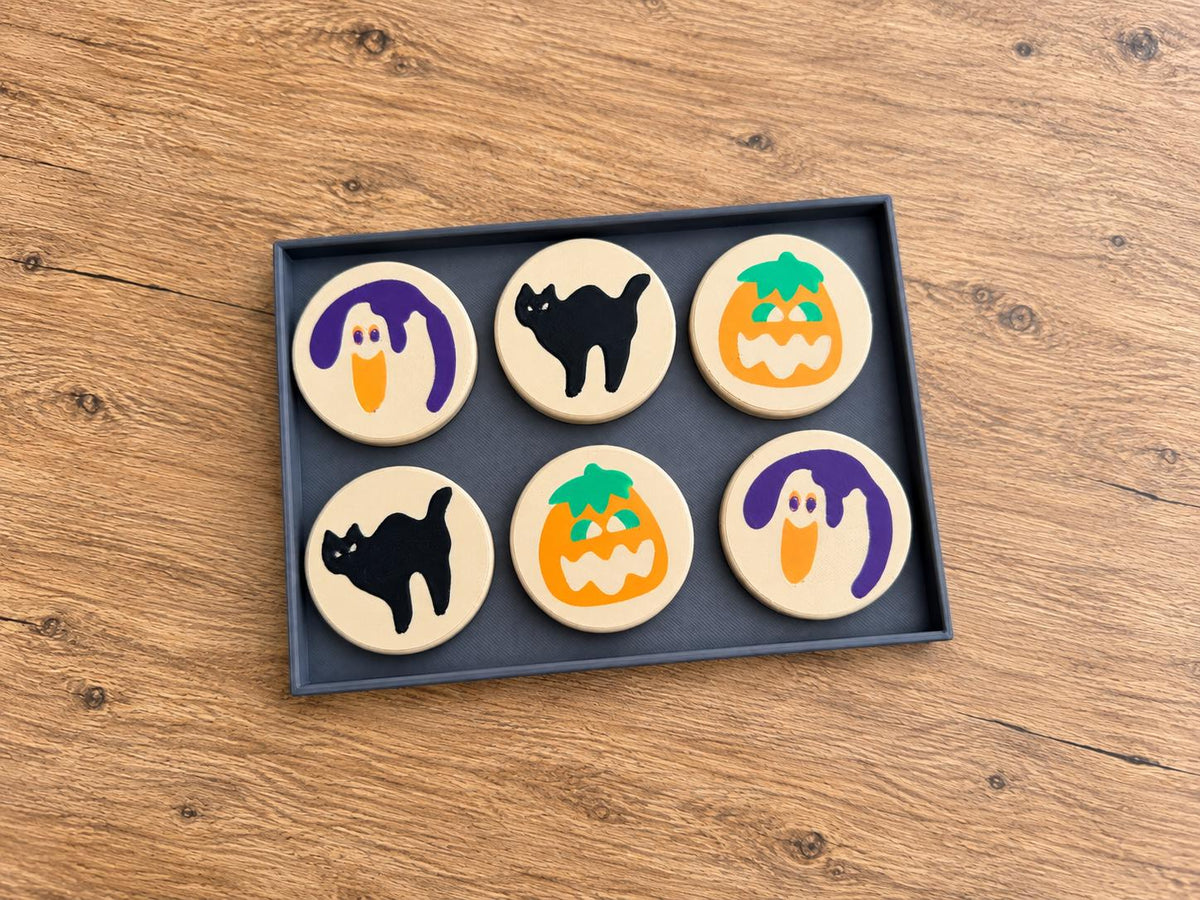 Halloween Pretend Play Cookie Set with Baking Tray