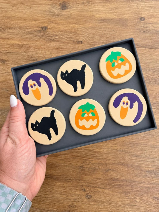 Halloween Pretend Play Cookie Set with Baking Tray