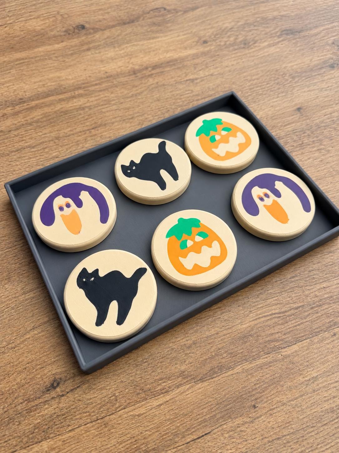 Halloween Pretend Play Cookie Set with Baking Tray
