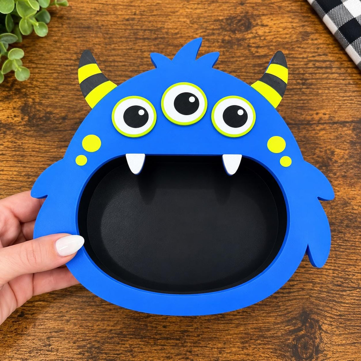 Feed the Monster Sensory Bin, Halloween, Monster Feeding Activity, Preschool Sorting Toy
