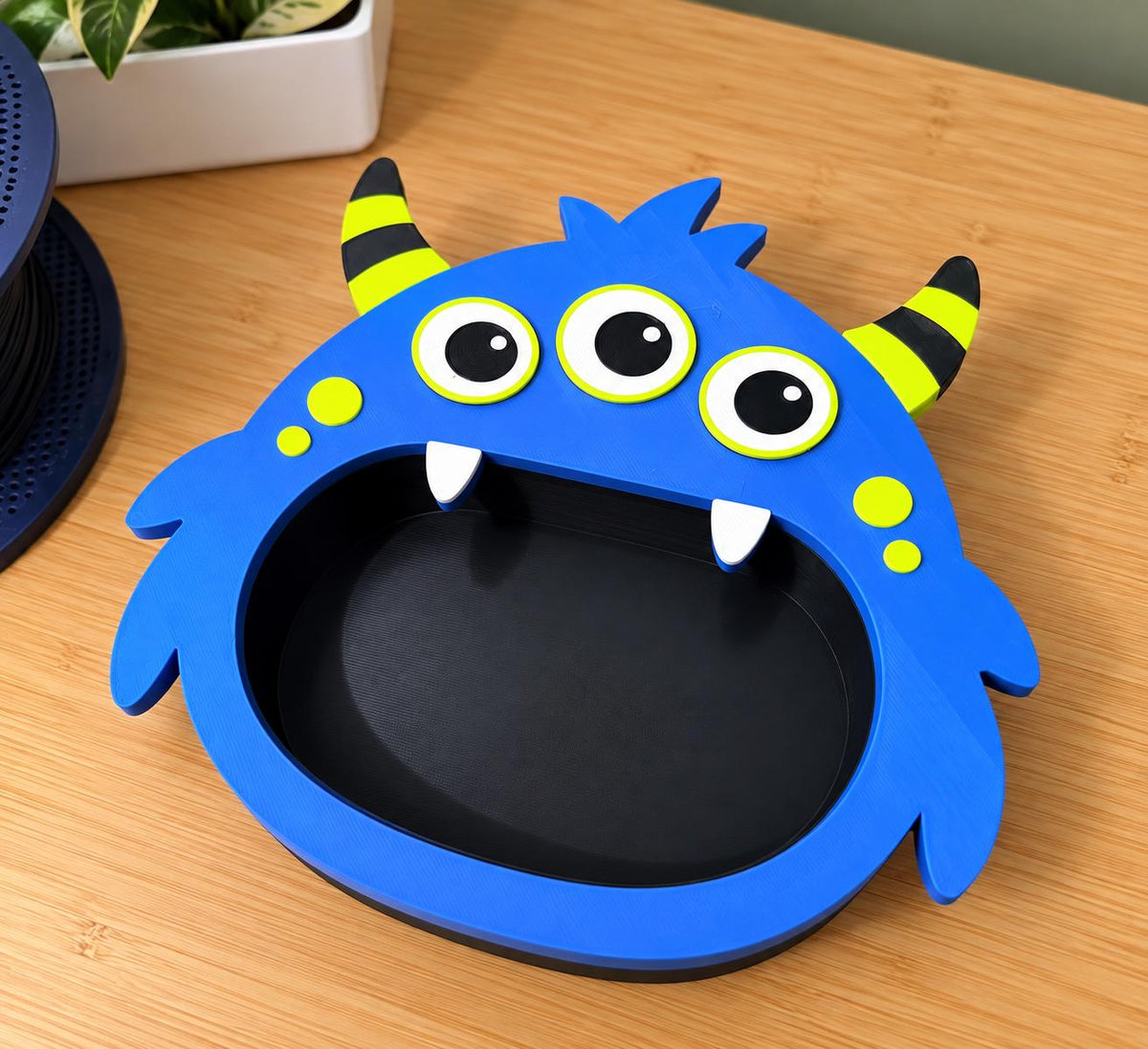 Feed the Monster Sensory Bin, Halloween, Monster Feeding Activity, Preschool Sorting Toy